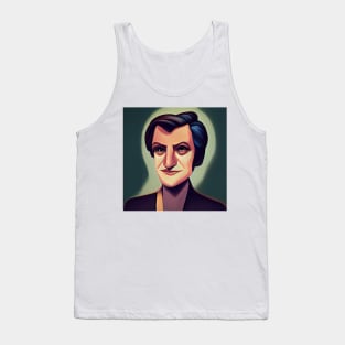 Ayn Rand | Cartoon Style Tank Top